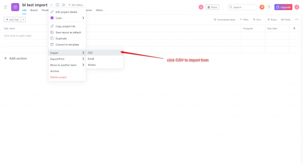 asana import csv